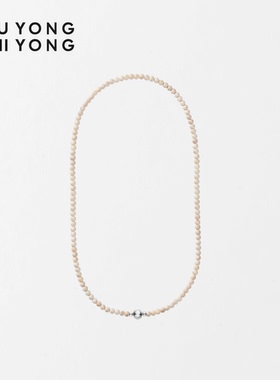 无用之用天然猛犸象牙圆珠项链