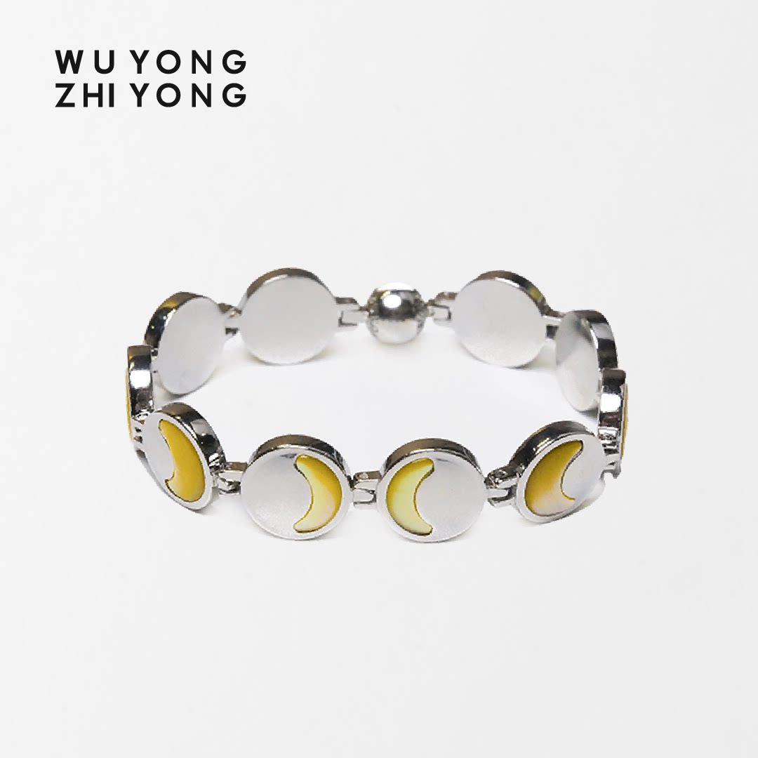 无用之用｜限时月亮天然黄贝表带星星表带手链轻奢高级时尚配饰