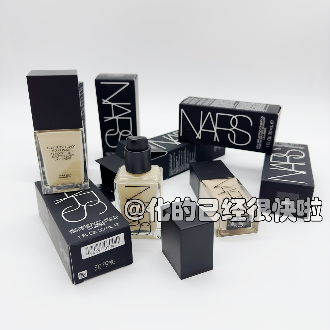 NARS/娜斯超方瓶流光美肌粉底液养肤服帖持妆不卡粉不暗沉30ml - 图2