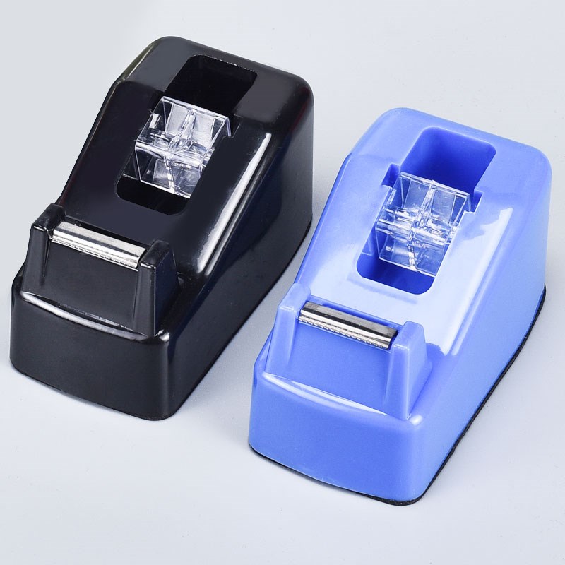 透明胶带座小号切割器文具小胶带封口机小型胶布撕断器胶带固定器 - 图1