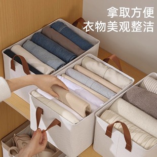 钢架款！棉麻大号收纳筐
