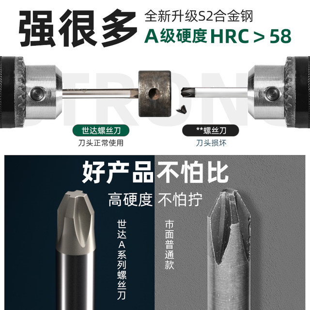 Shida A series cross high hardness screwdriver