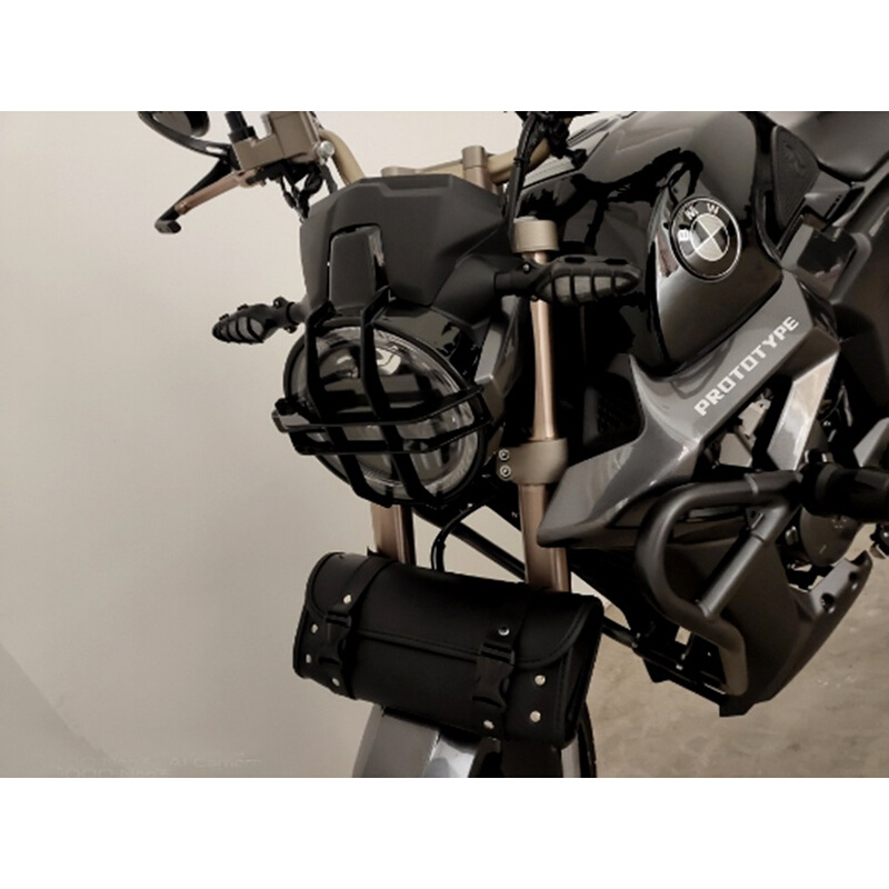 KD150-G1G2摩托车改装配件前大灯防护网罩灯罩个性加装配件 - 图2