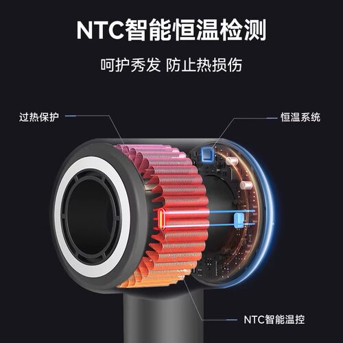 Aolga 欧嘉优品高速吹风机家用速干负离子护发星级酒店同款DF27 - 图2