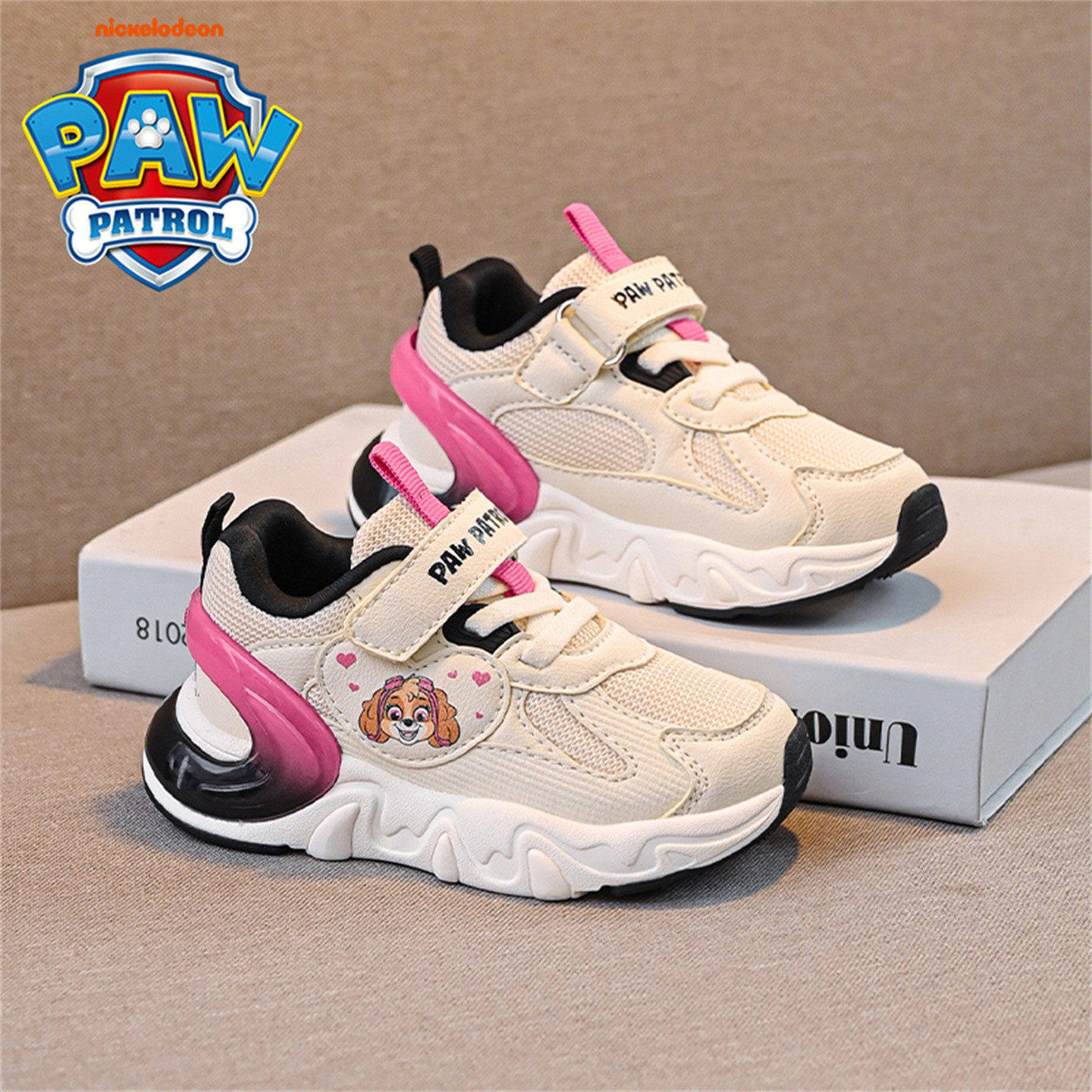 汪汪队学步鞋 女童春秋季网面鞋1-6岁小童机能鞋宝宝鞋子防滑软底,淘宝优惠券,粉丝福利购,淘宝优惠卷