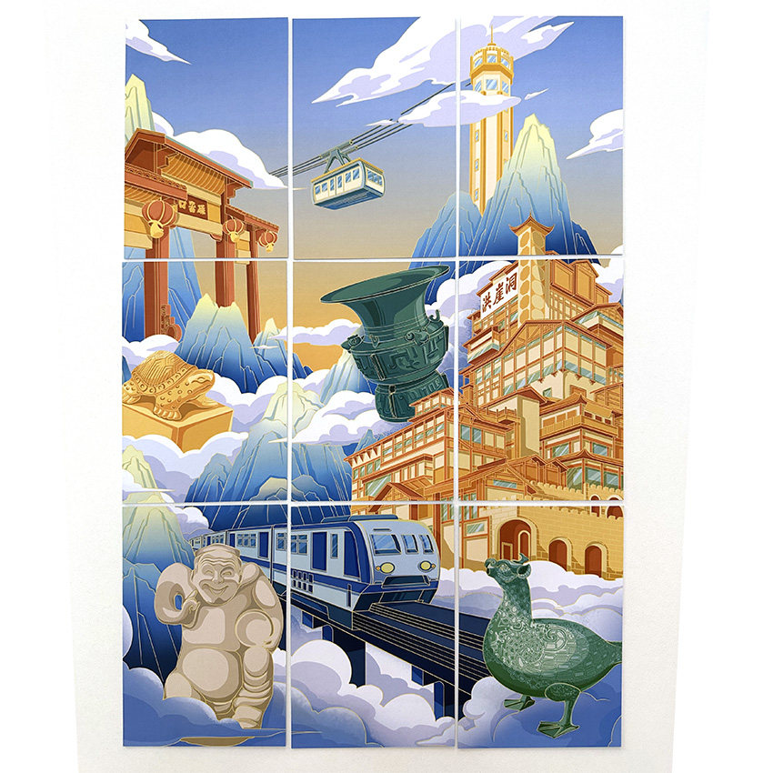 重庆中国三峡博物馆文创盖章本MUS盖章印章集章卡创意礼品纪念