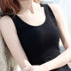 Black cotton camisole for women to wear inside and outside for summer