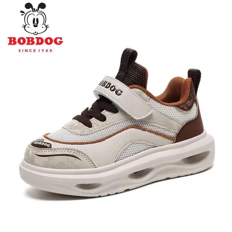 巴布豆童鞋2024春秋新款男女童鞋减震缓震运动鞋中大童防滑休闲鞋