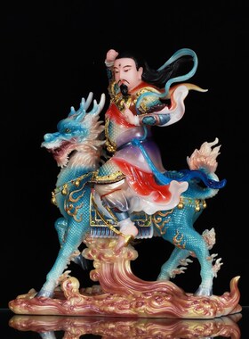新品太乙救苦天尊神像普化天尊树脂像居家中N式客厅桌面人物工艺