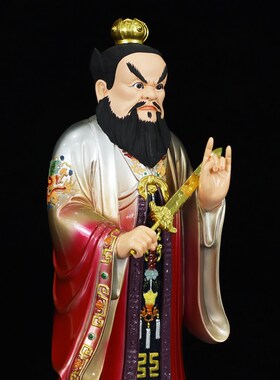 新品龙虎山张天师像张道陵t祖师神像正一派老祖师爷家用家居工艺