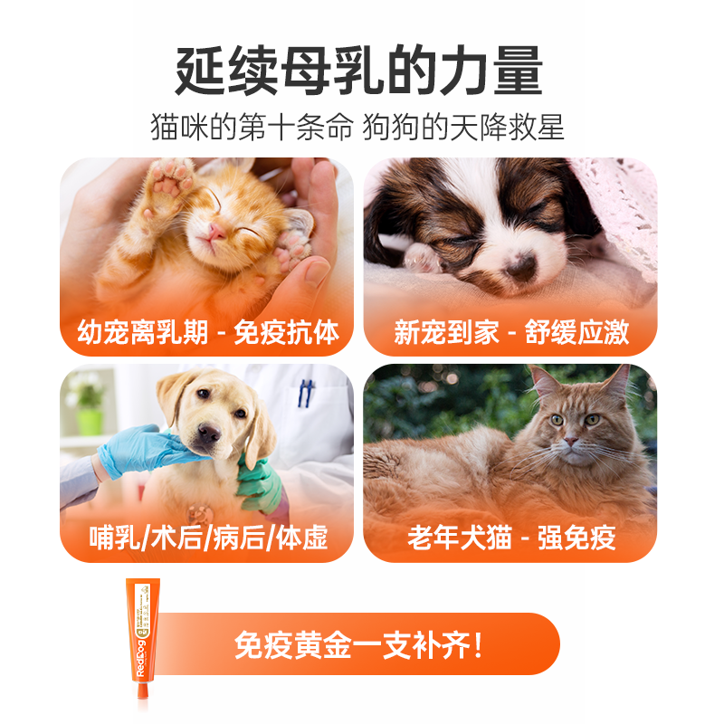 RedDog红狗营养膏乳铁蛋白营养膏猫咪狗狗专用营养膏提高免疫75g,淘宝优惠券,粉丝福利购,淘宝优惠卷