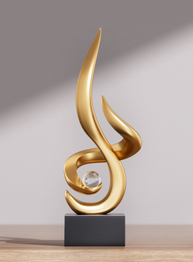 风生水起酒柜装饰摆件