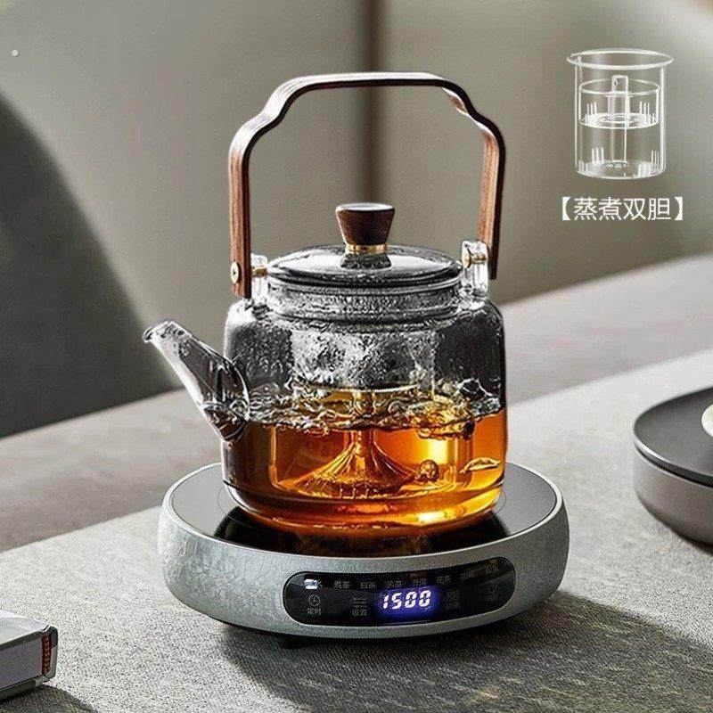 煮陈皮专用壶茶壶2025新款玻璃茶壶家用泡茶耐高温明火黑晶炉烧水,淘宝优惠券,粉丝福利购,淘宝优惠卷