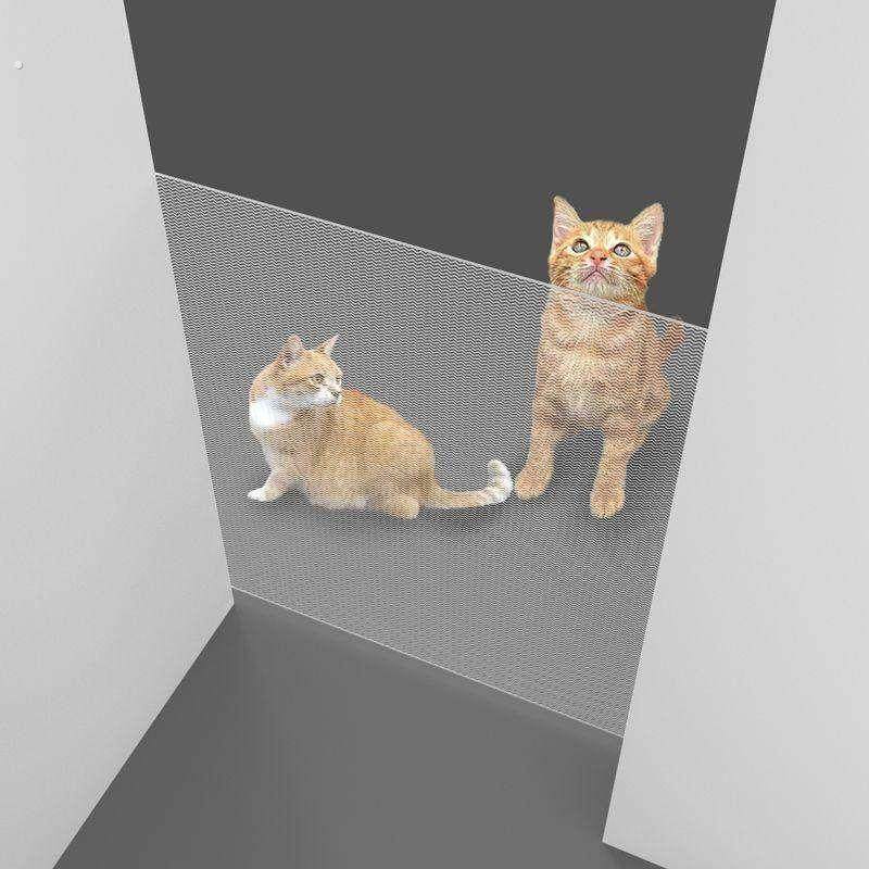 加长宠物伸缩门栏免打孔室内围栏防猫防狗跑出门栏狗狗小型隔离网,淘宝优惠券,粉丝福利购,淘宝优惠卷