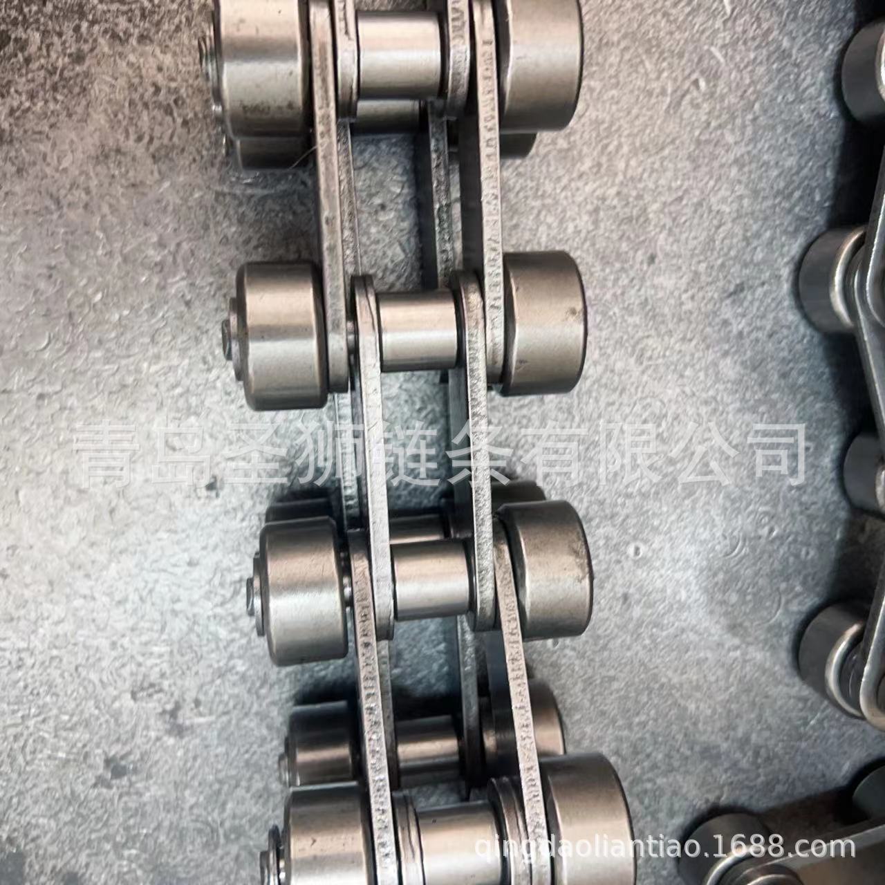 双节距侧滚轮平行型千鸟型输送链条C216AC2082C2082H高强度输送链 - 图0