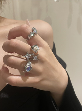 极速match ring kJoker opal diamond mango star opening ring g