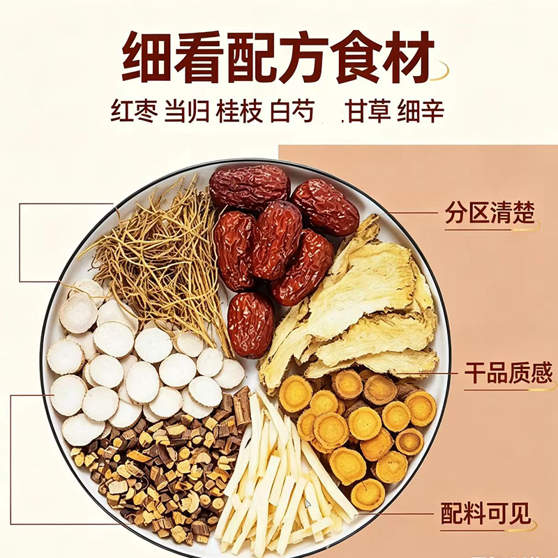 当归四逆汤 倪海厦中药材正品细心甘草通草桂枝芍药大枣组合茶煲