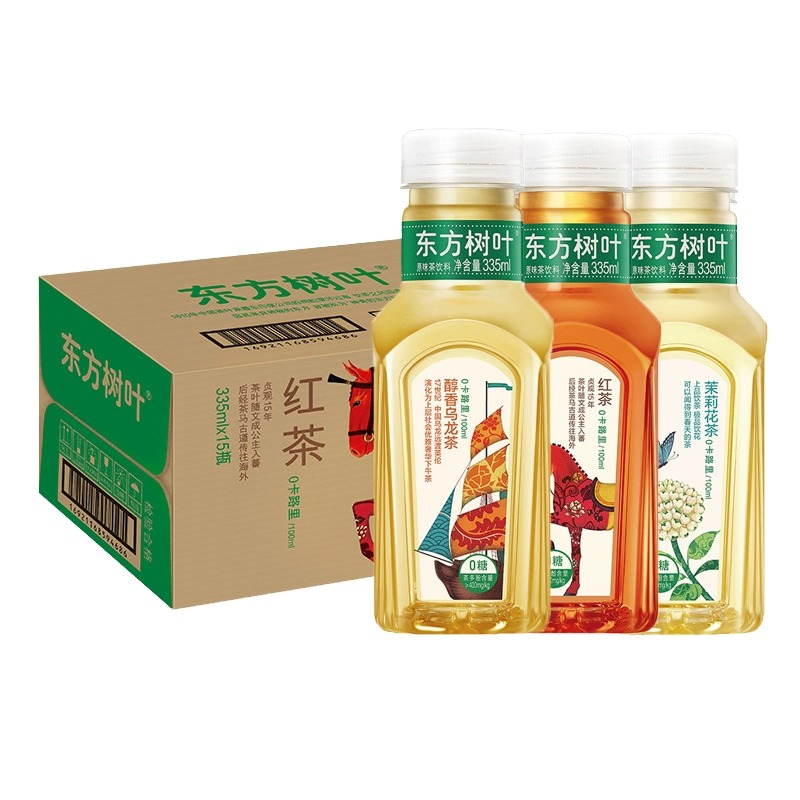 农夫山泉东方树叶茉莉花茶335ml*24瓶整箱无糖茶饮料0糖0脂乌龙茶-图3