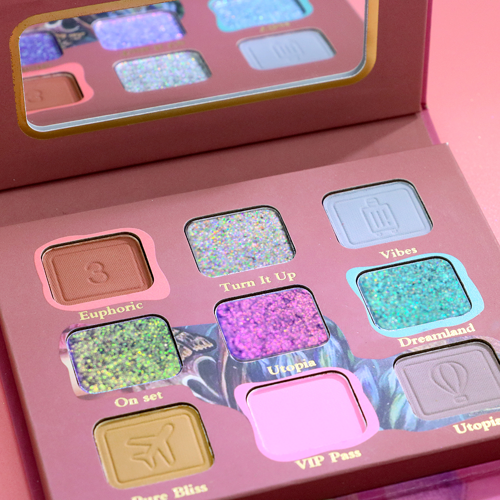 巽菲特变色龙九色眼影盘限定联名白月光梦中情盘旅行盘日常淡妆 - 图1