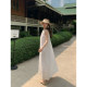 Maven Lin Flowery Summer|ອຸດສາຫະກໍາຫນັກສາມມິຕິການຖັກແສ່ວ Halter Dress Skirt suspender ລອຍຂອງແມ່ຍິງ