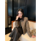 Short woolen jacket for women's cotton autumn and winter