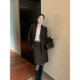 Maven Lin Italian ລົດນິຍົມສູງ corduroy blazer ຊຸດກະໂປງສີຂາວຂອງແມ່ຍິງ