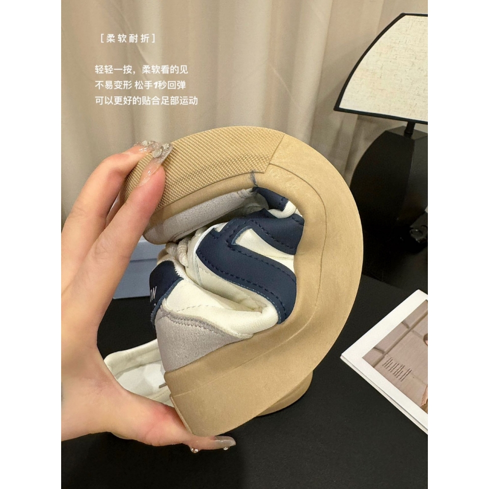 DW明星代言厚底阿甘板鞋简约搭小白鞋休闲时尚运动鞋_莎莎高端潮流店_女鞋-第4张图片-提都小院