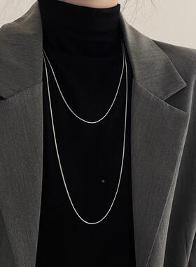 MaisonCleo秋冬双层简约毛衣链