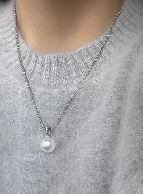 MaisonCleo澳白珍珠通勤项链