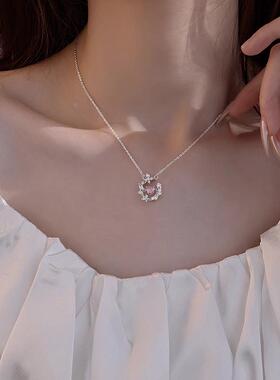 MaisonCleo蝴蝶花环项链