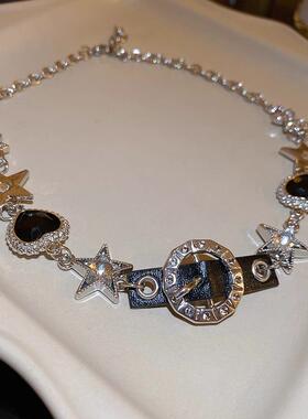 MaisonCleo美式复古夸张锁骨链