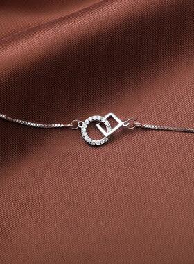 MaisonCleo冷淡风女锁骨链新款