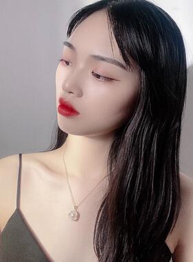 MaisonCleo珍珠镶钻锁骨链新款