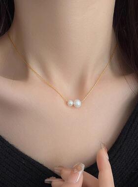 MaisonCleo简约淡水珍珠项链