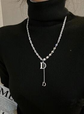 MaisonCleo设计感吊牌链条项链