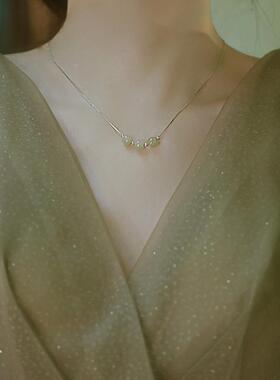 MaisonCleo和田玉蛇骨转运锁骨链