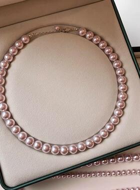 MaisonCleo极细小米粒珍珠毛衣链