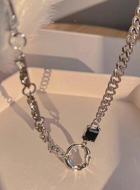 MaisonCleo不对称几何毛衣链女