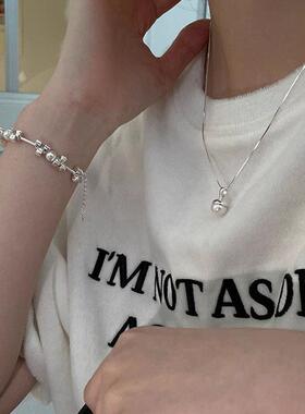 MaisonCleoS925珍珠吊坠项链