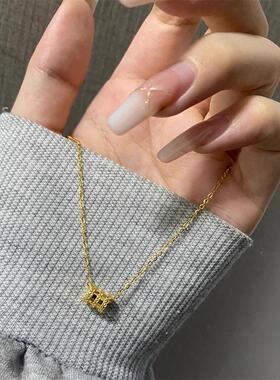 MaisonCleo新款金色小蛮腰项链