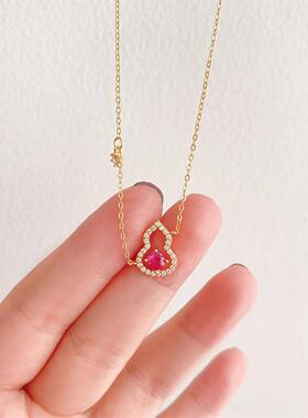 MaisonCleoS925银葫芦锁骨链