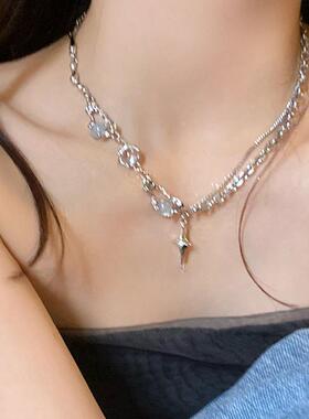 MaisonCleo白月光十字架锁骨链