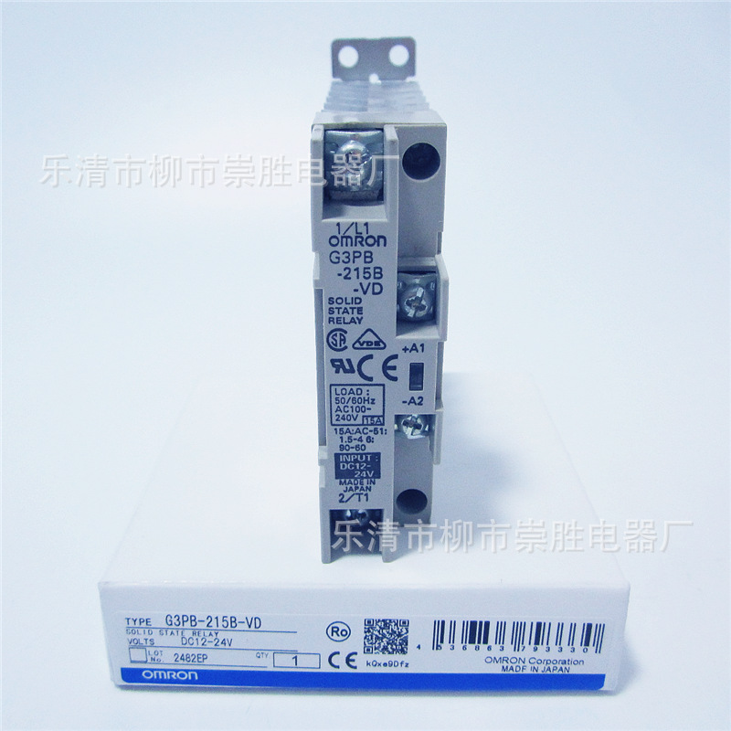 原装正品 固态继电器G3PB-215B-VD DC12-24V 15A - 图2