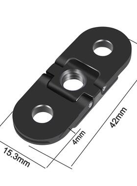 金属折叠磁吸替换底座适用GOPRO hero13/12相机接口1/4螺孔转接座