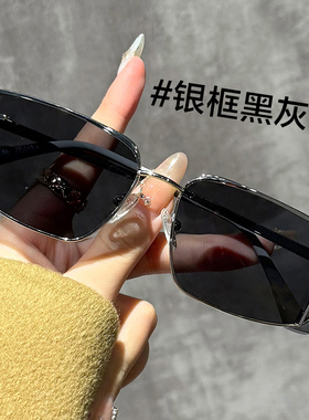 【送退货宝】超轻方框显瘦墨镜女