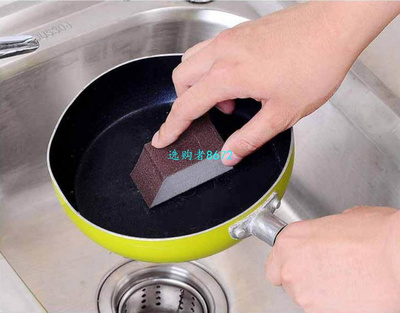 速发Spone Carborundum Brush Kitchen Washin Cleanin Kitchen C - 图1