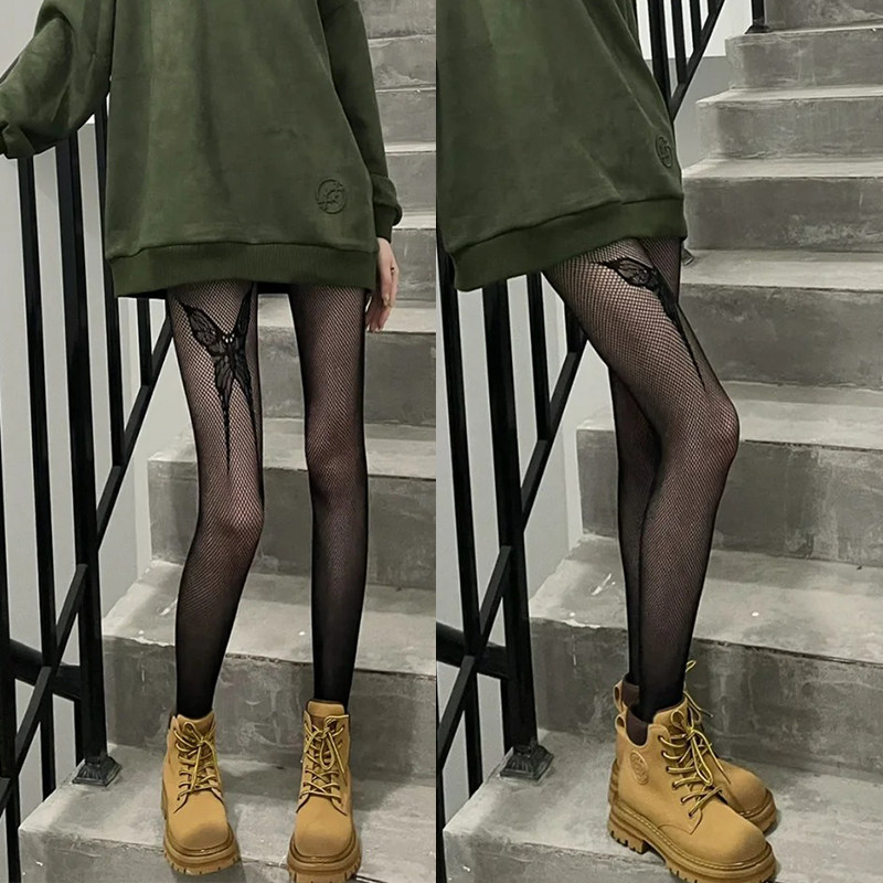飒里飒气渔网袜jk黑丝性感辣妹花藤丝袜白色连裤袜女超薄款防勾丝,淘宝优惠券,粉丝福利购,淘宝优惠卷