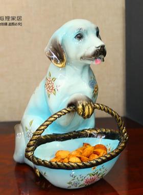 欧式玄关钥匙收纳摆件家居客厅装饰品创意酒柜电视柜乔迁新居礼品