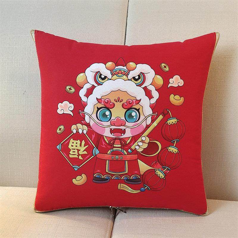 龙年本命年抱枕被子两用四季靠枕折叠毯靠垫枕头二合一办公室午睡,淘宝优惠券,粉丝福利购,淘宝优惠卷