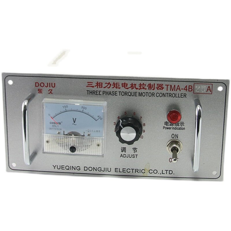 TMA-4B 8A10A12A25A三相力矩电机控制器收卷机快慢带调速器380V - 图3